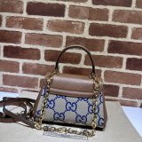 Horsebit Gucci 1955 Replica Top Handle GG 7 Star Bag