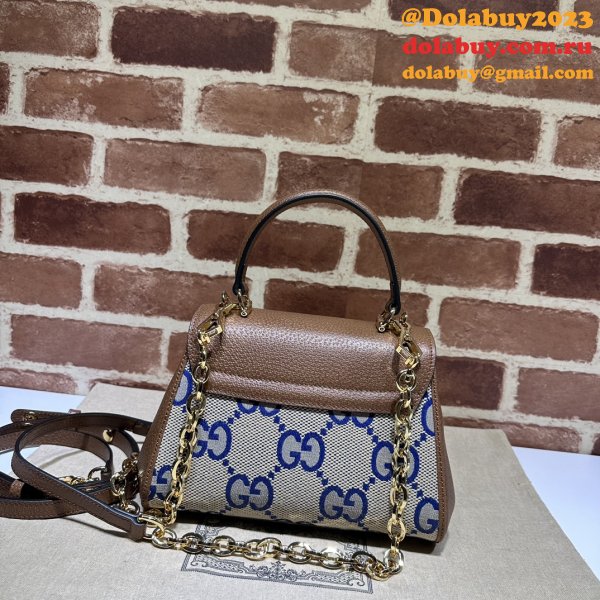 Horsebit Gucci 1955 Replica Top Handle GG 7 Star Bag