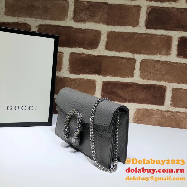 Replica Gucci 476432 Dionysus suede super mini Clutches Small Purses