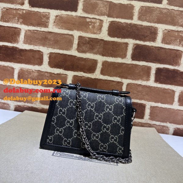 Knockoff Ophidia GG Gucci Black 696180 Shoulder Bag