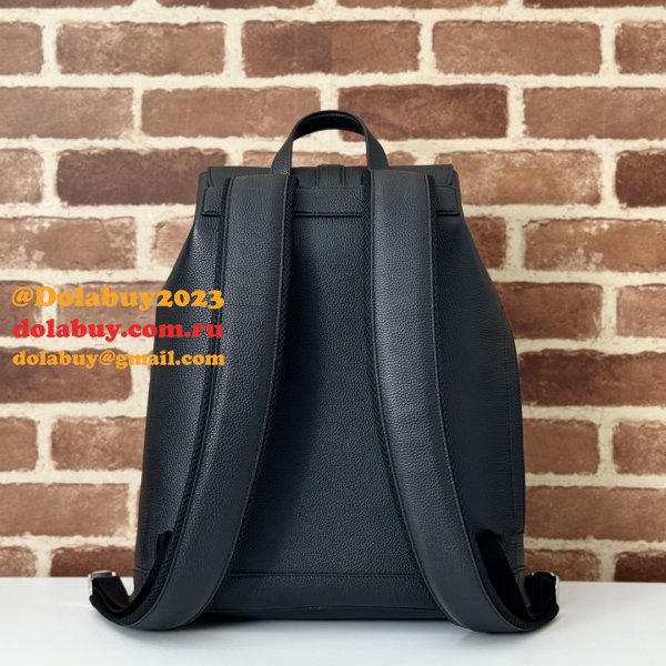 Luxury Replicas Large Backpack Gucci Mens 816750 Black Bag