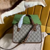 Replica Gucci Horsebit 1955 mini top handle Beige 645453 bag