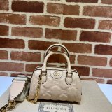 Gucci Best Perfect GG matelassé leather top handle 702251 Replica bag