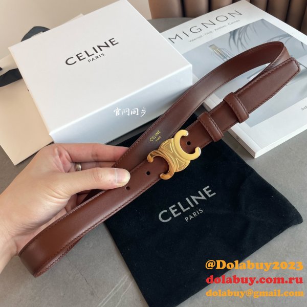 Replica Celine Inspired 18/25MM Top Quality Belt