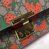 7 Star Gucci Padlock medium GG shoulder 409486 AAA+ bag