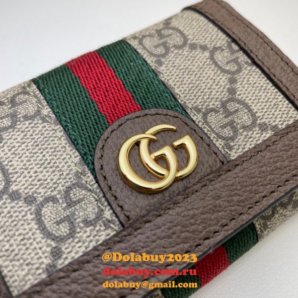 Cheap Gucci High Quality GG 644334 Ophidia bi-fold wallet