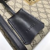 UK Gucci Replica GG Supreme Padlock Small Shoulder 498156 Bag