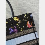 Christian Dior AAA+ Replica Canvas Book Tote Bag