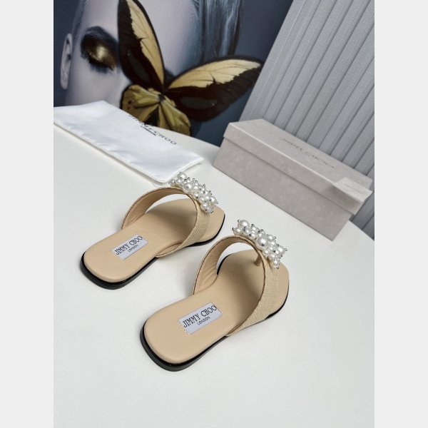 Cheap JIMMY CHOO Designer Perfect slippers