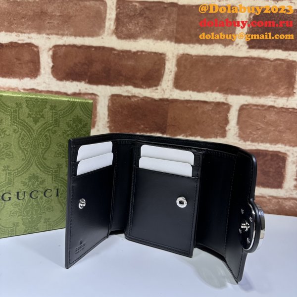 Perfect Petite GG Compact Wallet 760197 Gucci Replica 7 Star Bag