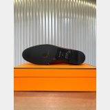 7 Star full leather loafer hermes shoes