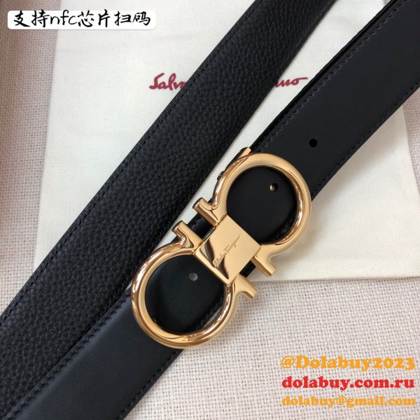 High Quality 7 Star FERRAGAMO 35MM BELT