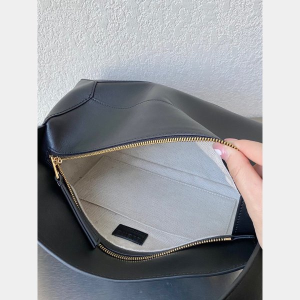 Shop Loewe Replica Puzzle Leather Hobo Top Quality Bag