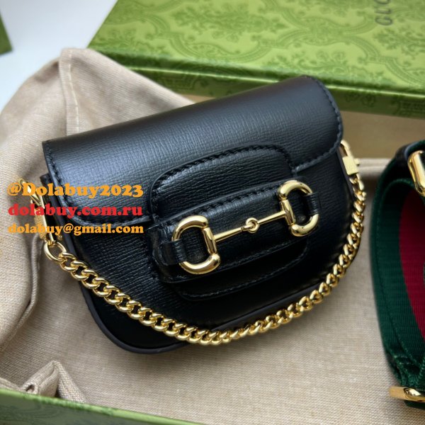 The Replica Gucci 699760 High Quality Horsebit 1955 Strap Wallet