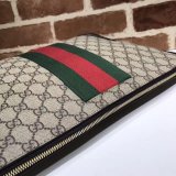 7 Star Gucci Fake 474139 GG Supreme Wide Messenger