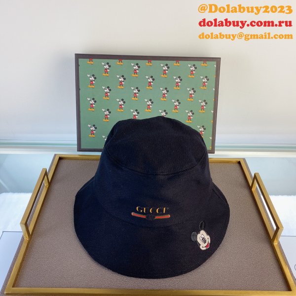 Cheap Gucci Mickey fisherman hat