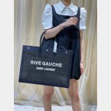 Best High Quality YSL replica Rive Gauche Large Tote Printed Canvas 509415 bags