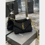 Replica YSL Top Monogram College 392737 Leather Shoulder Bag