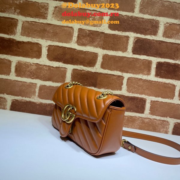 Gucci Replica 446744 GG Marmont matelassé mini bag