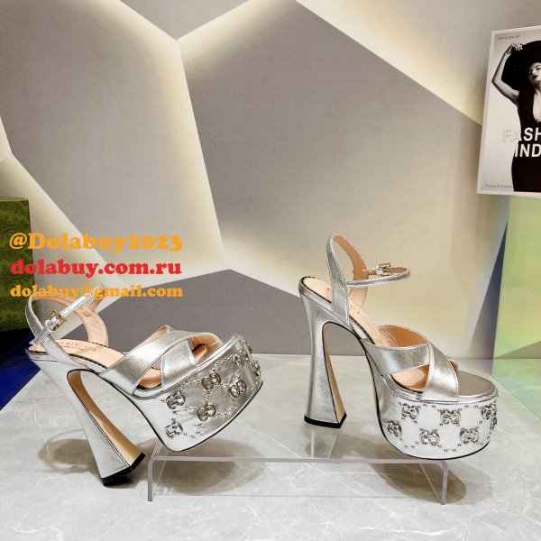 High Quality Replicas Gucci 1:1 Mirror Sandals High Heels Shoes