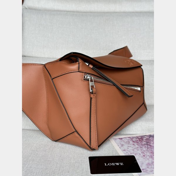 Top Quality Loewe Small Classic Calfskin Puzzle Belt Bag