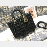 Inspired Duplicate dior lady lambskin 32CM HANDBAG