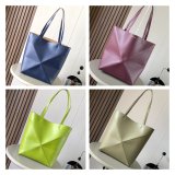 Wholesale Medium Puzzle Fold Tote In Shiny Calfskin 31CM