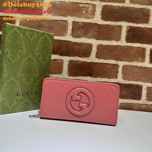 Designer Gucci 760312 Blondie Zip-Around Wallet Replica