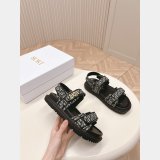 Knockoff classical print Dioract Sandal