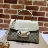 Replicas Gucci High-end Horsebit 1955 Top Handle 702049 Bags