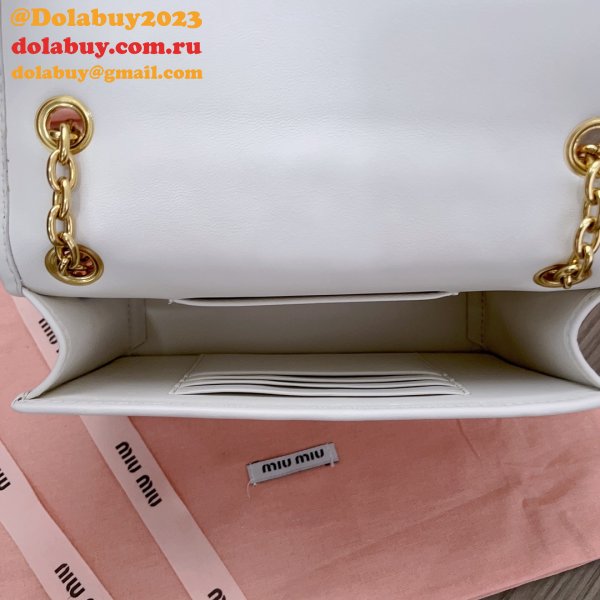 Copy High Quality 5BP065 Replica Miu Miu Matelasse Bags