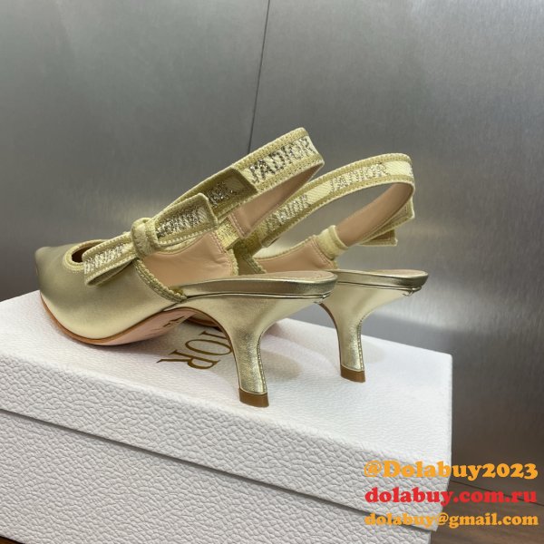 Dior Or J'Adior Slingback Pump 1:1 Mirror