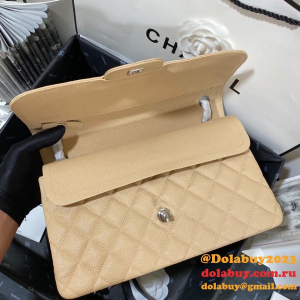 High Quality CC CF Classic Flap Jumbo Bags 30CM on Sale