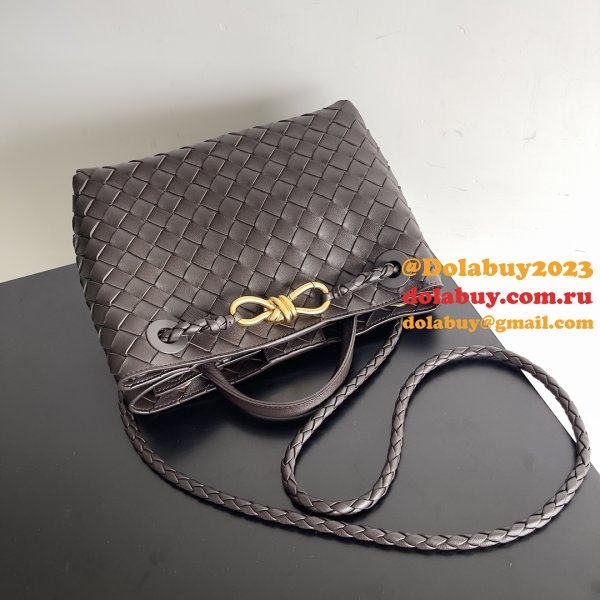 BOTTEGA VENETA ANDIAMO Small 25cm Bag Leather Strap