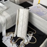 Shop 1:1 Mirror AS4973 Replica Shoulder Black/White Bags