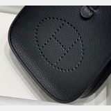 Replica Hermes Mini Evelyne TPM Bag Black