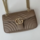 Gucci Designer GG Marmont 443497 Small Shoulder Fake Bag