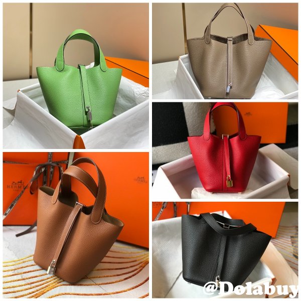 Top Replica Hermes Picotin 1:1 Mirror 18/22CM Handbags Store