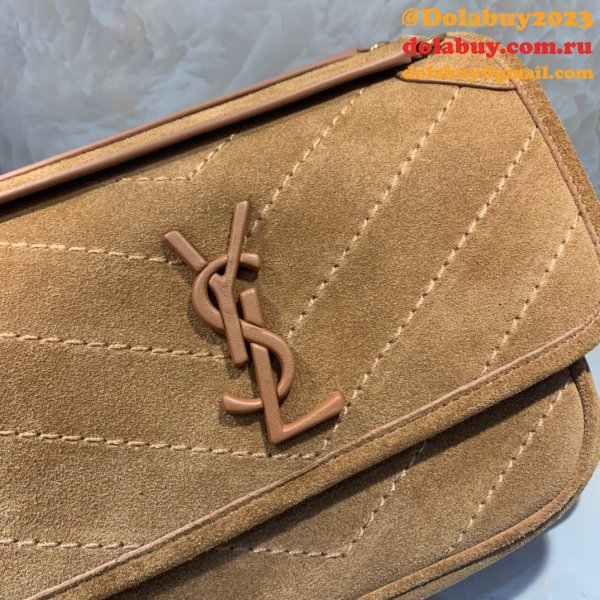 Ysl Saint Laurent niki mini Top Quality 22cm Brown Bag