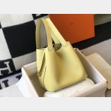 Luxury 7 Star Replica Designer Hermes Picotin 18/22cm Gold Online