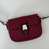 Gucci Duplicate Mini GG Crossbody 802100 Top Quality Red Bag