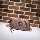 Luxury Gucci Fake 447632 Gg Marmont Crossbody Bags for Women