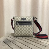 Replica Gucci 7 Star GG Supreme Gray Small Messenger 523599 Bag