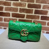 Gucci 443497 Replicas Marmont Adidas x Matelassé Top Shoulder Bag