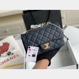 Cheap CC Caviar Leather Flap Bag 1116 20CM