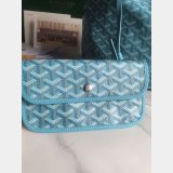 Luxury Goyard Saint Louis 020184/020144 PM/GM Blue Replica Bag