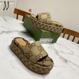 Canvas Slippers Replica Gucci Best High Quality Shoes