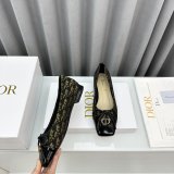 Duplicate DIOR D-Doll  BALLET FLAT Designer