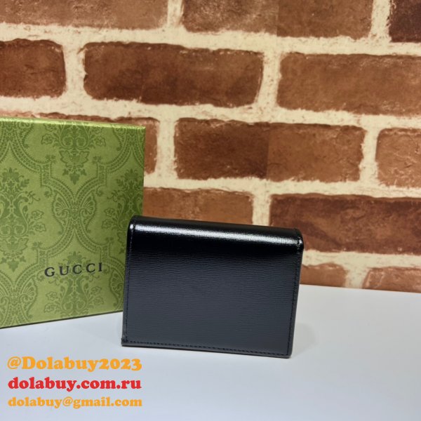 Gucci Buy Horsebit 1955 Card Case Wallet Compact 621887 Fashion