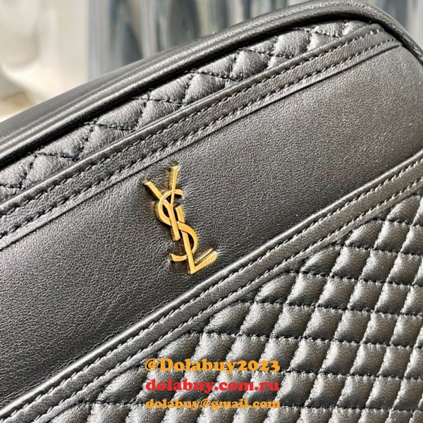 Replica YSL 64899 Red/White/Black Victoire camera bag High Quality